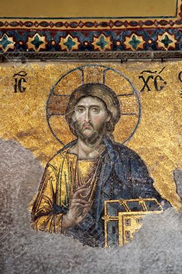 jesus christ mosaic