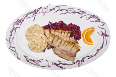 Roast pork