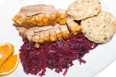 Roast pork