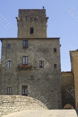 Pontremoli (Tuscany) - Ancient bridge and castle
