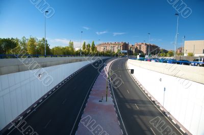 city tunnel exit
