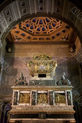 saint john tomb coffin