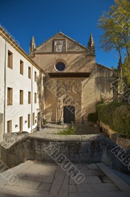 access to monastery at segovia