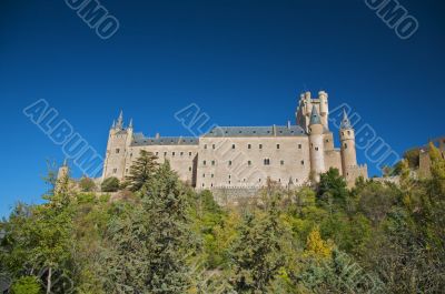 side of segovia castle