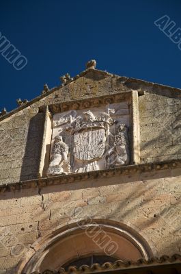 spanish shield at segovia