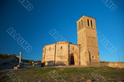 vera cruz church at segovia