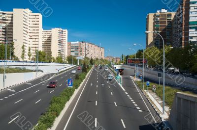 highway end in town