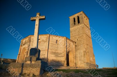 ancient church at segovia