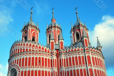 Chesmenskaya Church in Saint-Petersbourg