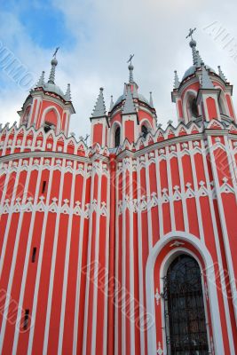 Chesmenskaya Church in Saint-Petersbourg