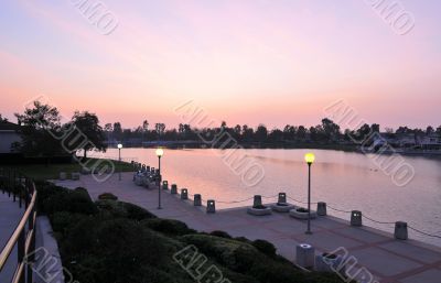 Lake and Walkway