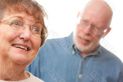 Senior Couple in an Argument