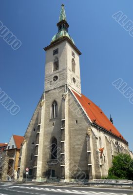 Saint Martin Cathedral (built 14th century), Bratislava, Slovaki