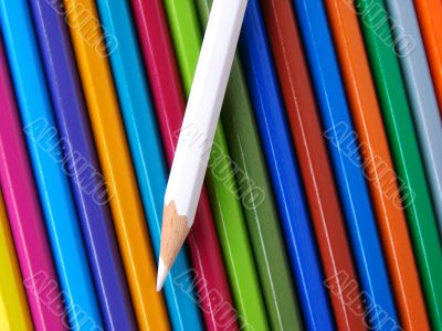 white pencil