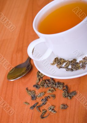 cup of green tea