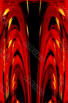 varicoloured pattern
