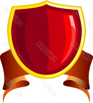 Banner, shield