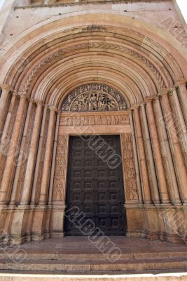 Parma - Portal of the Baptistery