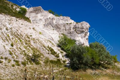 Chalk cliff