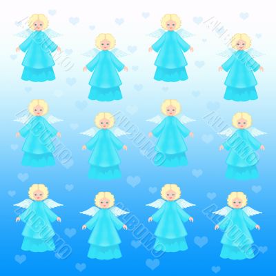 angels background