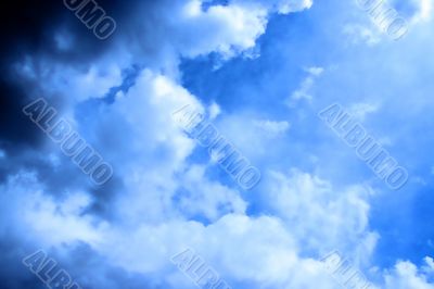 sky and cloud