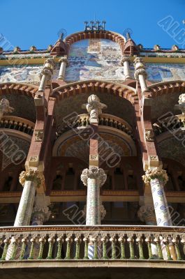 theater front at barcelona