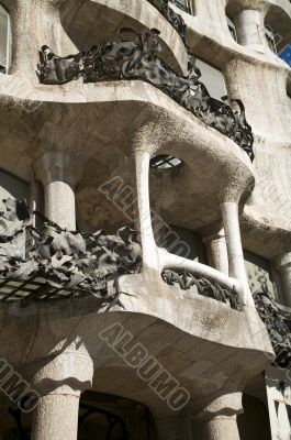 balcony at barcelona