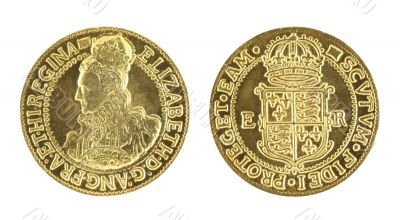 Elizabeth I Gold Sovereign