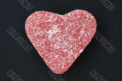 red sugar heart