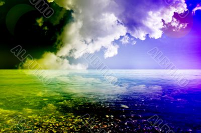 sky and sea