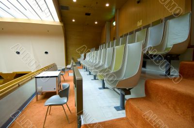 Rows of seats
