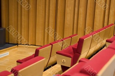 Rows of seats