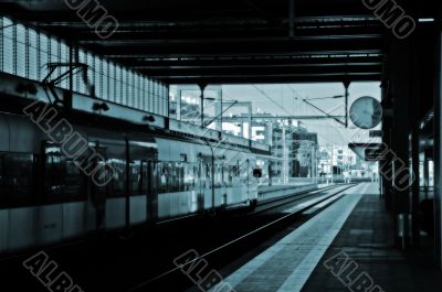 Train at station
