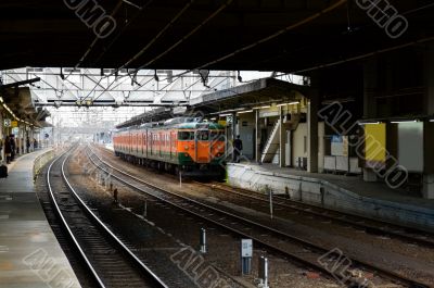 Train at station