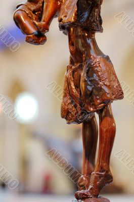 Metal statue