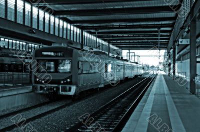 Train at station