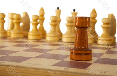 Chess rook;chessman, chessmen