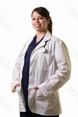 Smiling lady doctor