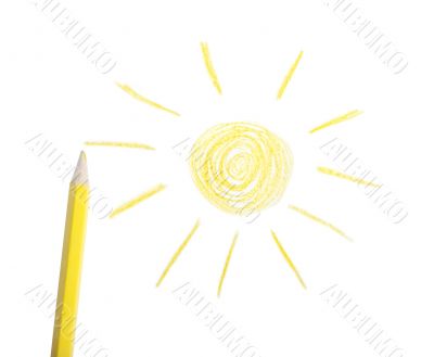 Yellow Pencil, The Sun