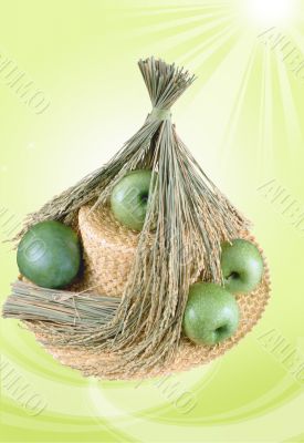 Green apples