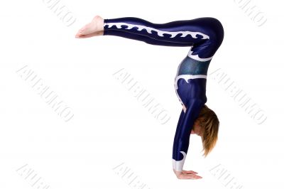 Standing on my hands legs left