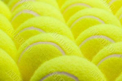 Group of Tennis Balls