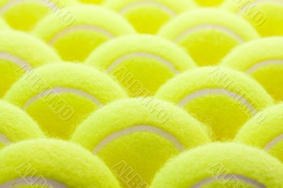 Group of Tennis Balls