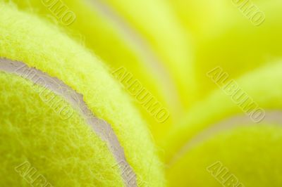 Group of Tennis Balls