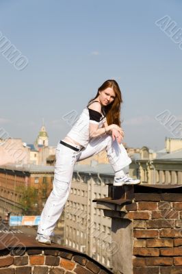 On the top of the city