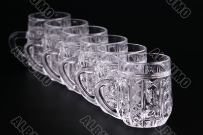 Crystal mugs