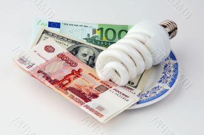 The saved money