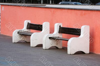 Two benches