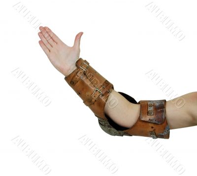 Armored bracer