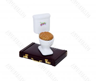 Business in the toilet